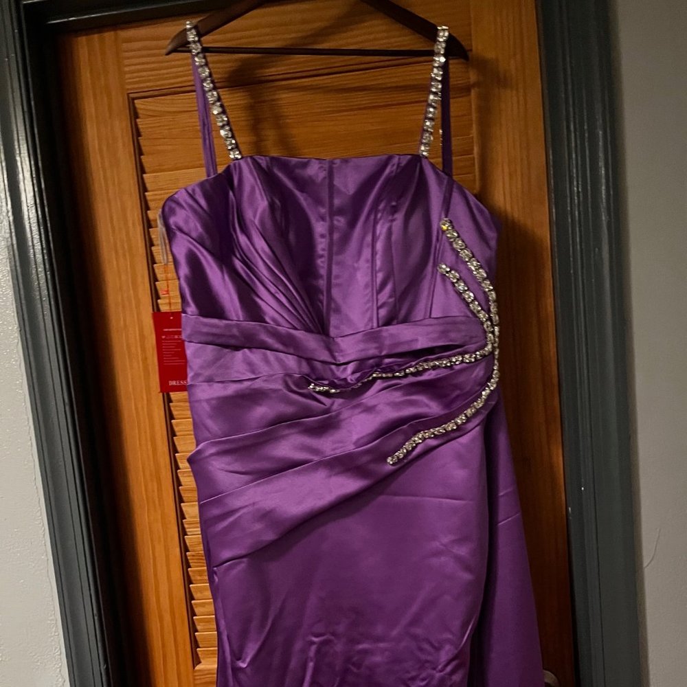 Brand new light purple prom or bridesmaid dress